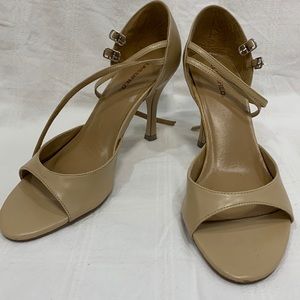 CLASSIFIED Y2K 2 STRAP HEELED SANDALS